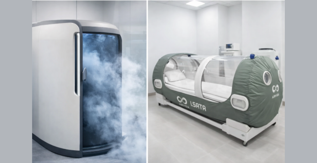 cryotherapy vs hyperbaric chamber