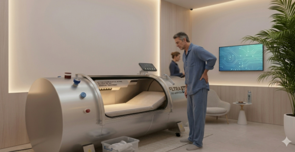 hyperbaric chamber for chronic pain