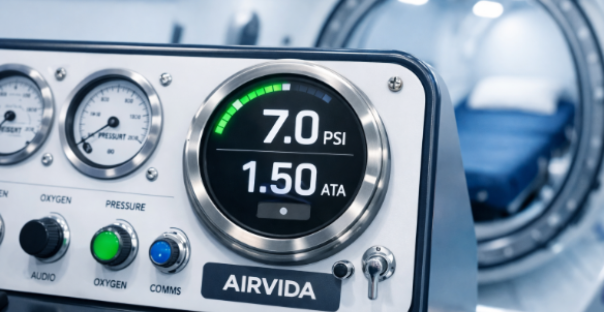 hyperbaric chamber pressure psi