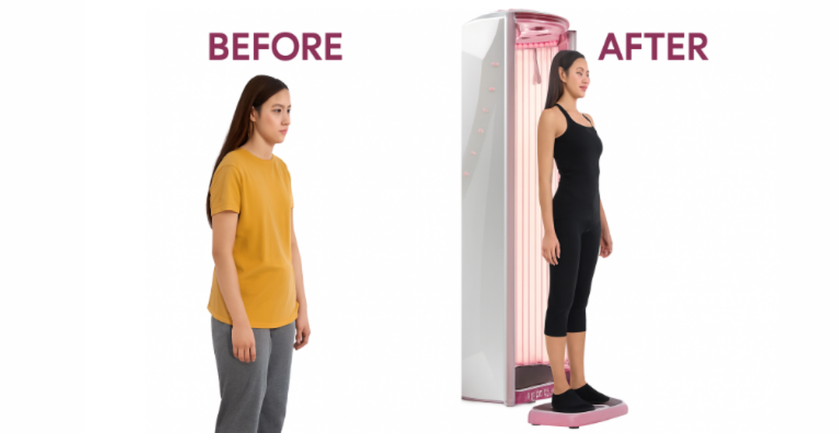 vibration plate before and after pictures