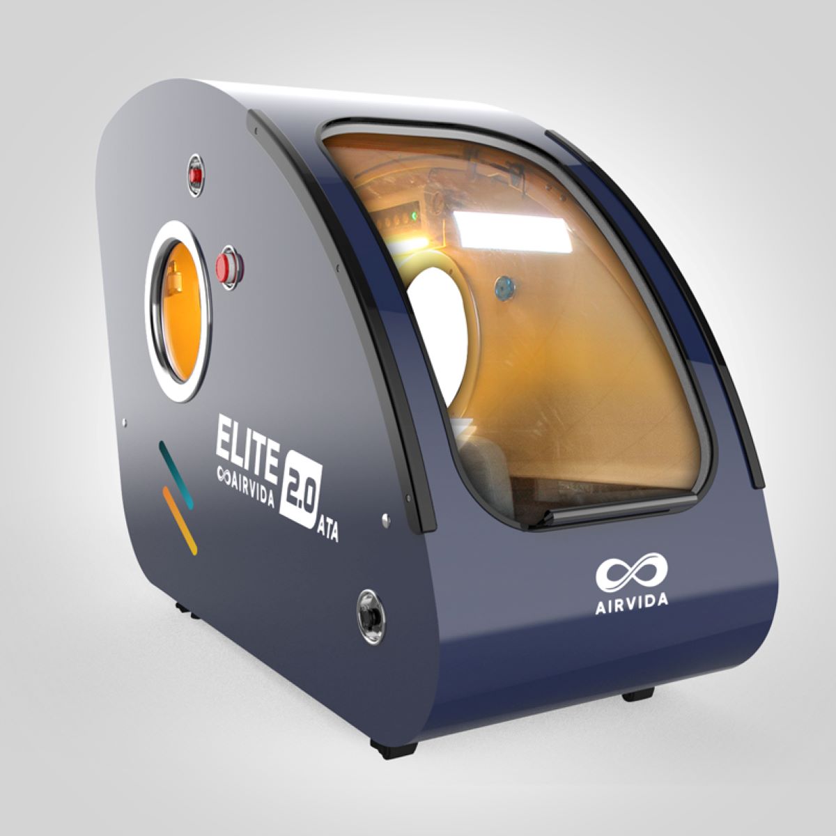 Airvida Elite 1.5-2.0 ATA Hard Shell Sitting Hyperbaric Chamber