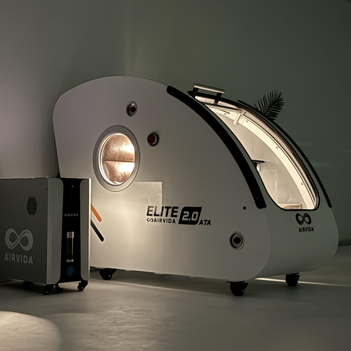 Airvida Elite 1.3 / 1.5 / 1.7 / 2.0 ATA Hard Shell Sitting Hyperbaric Chamber
