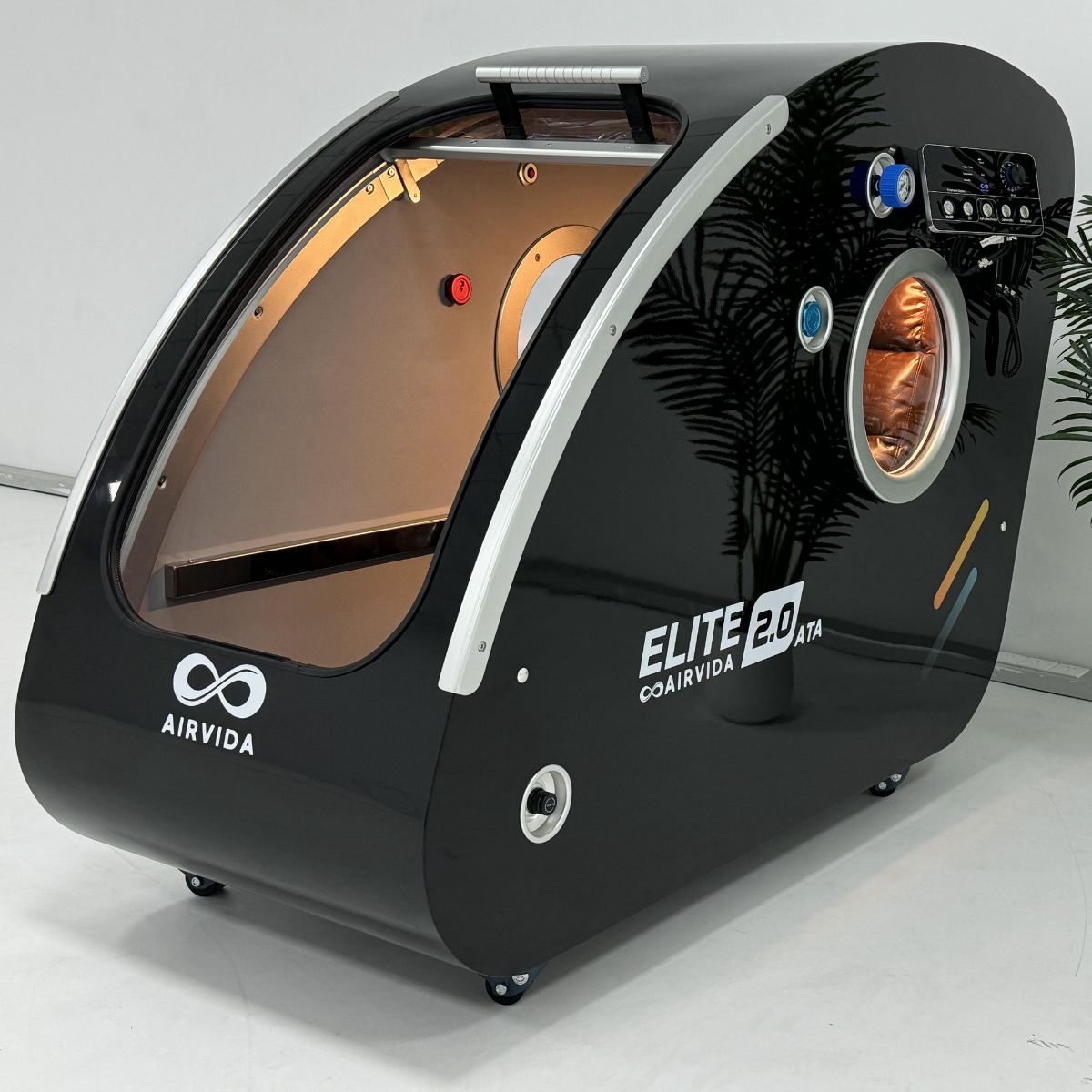 Airvida Elite 2.0 ATA hard hyperbaric oxygen chamber for advanced HBOT therapy