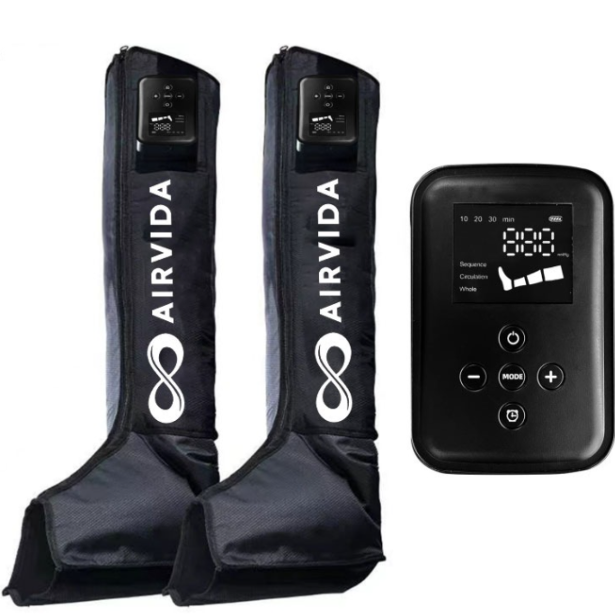 Airvida Cordless Leg Compressions With LCD Screen
