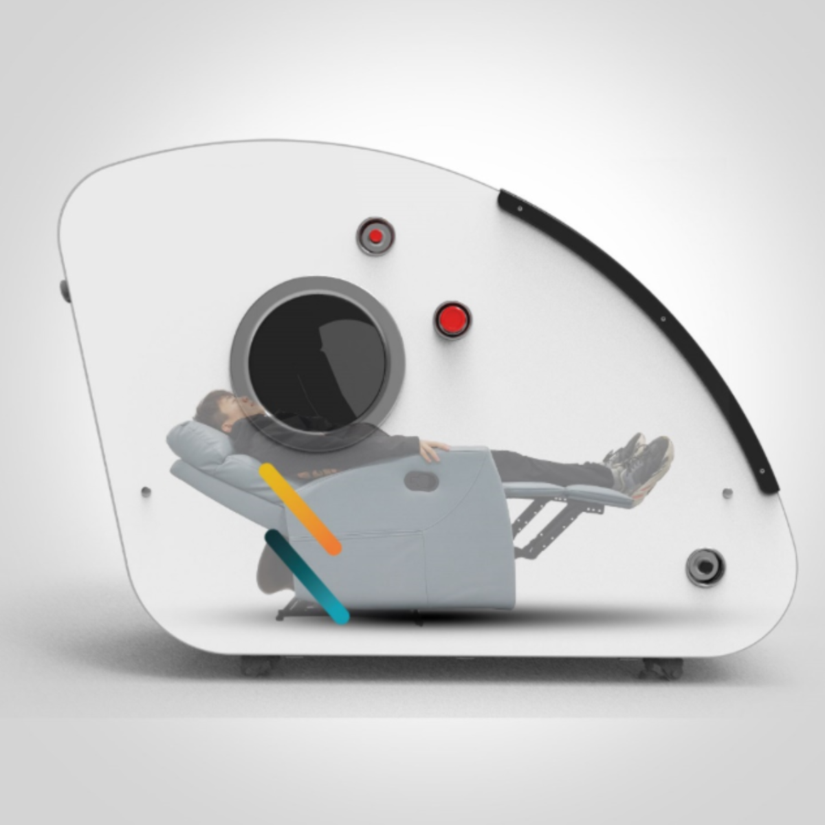 Airvida Elite 1.5-2.0 ATA Hard Shell Sitting Hyperbaric Chamber