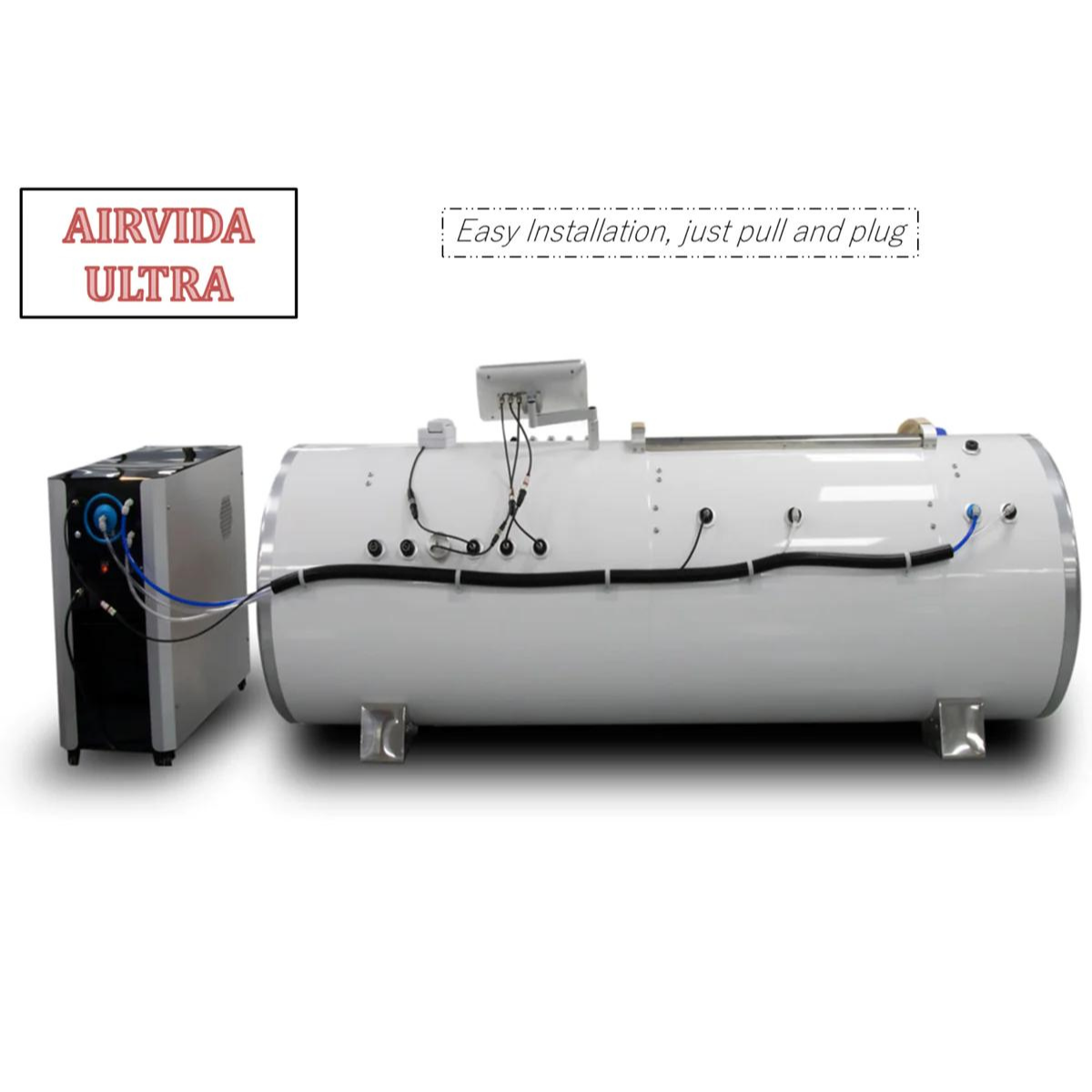 Airvida Ultra 1.5-2.0 ATA Hard Shell Lying Hyperbaric Chambers