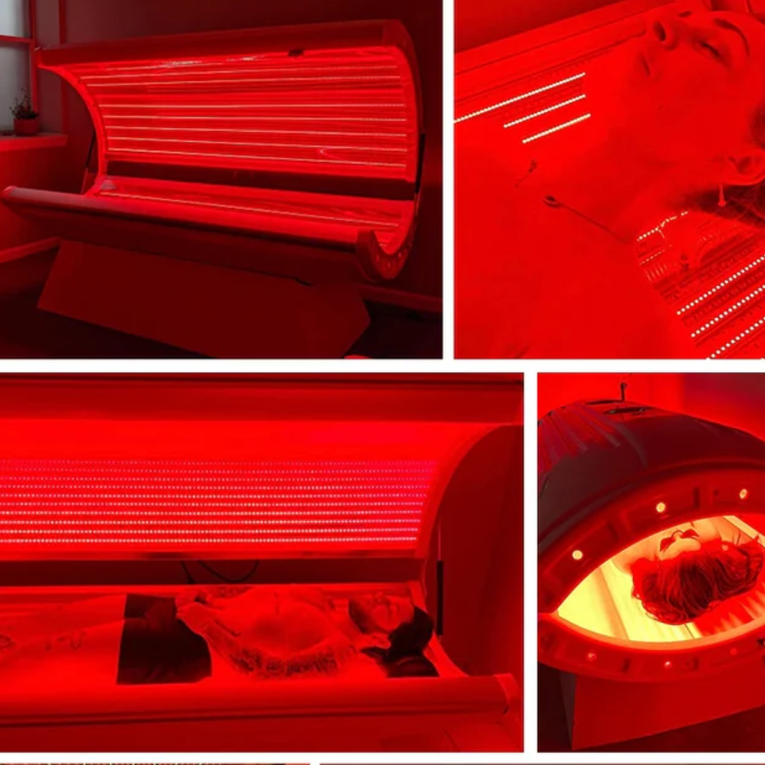 red light therapy bed