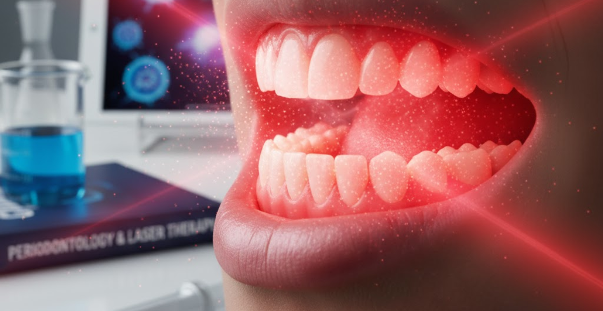 can red light therapy regrow gums