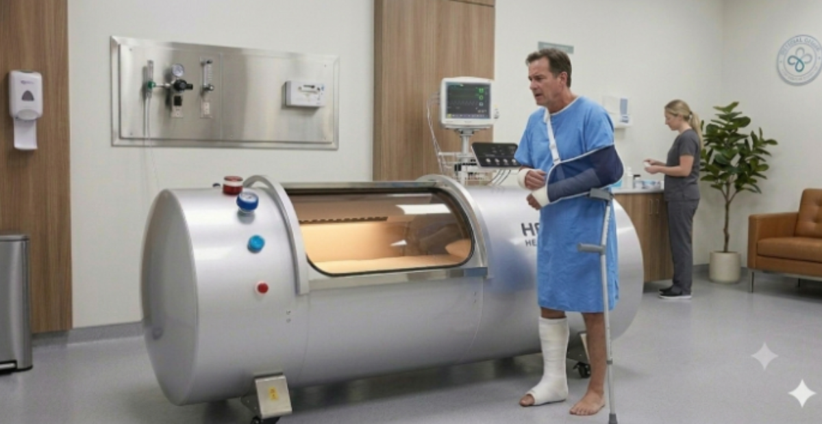 hyperbaric chamber for broken bones