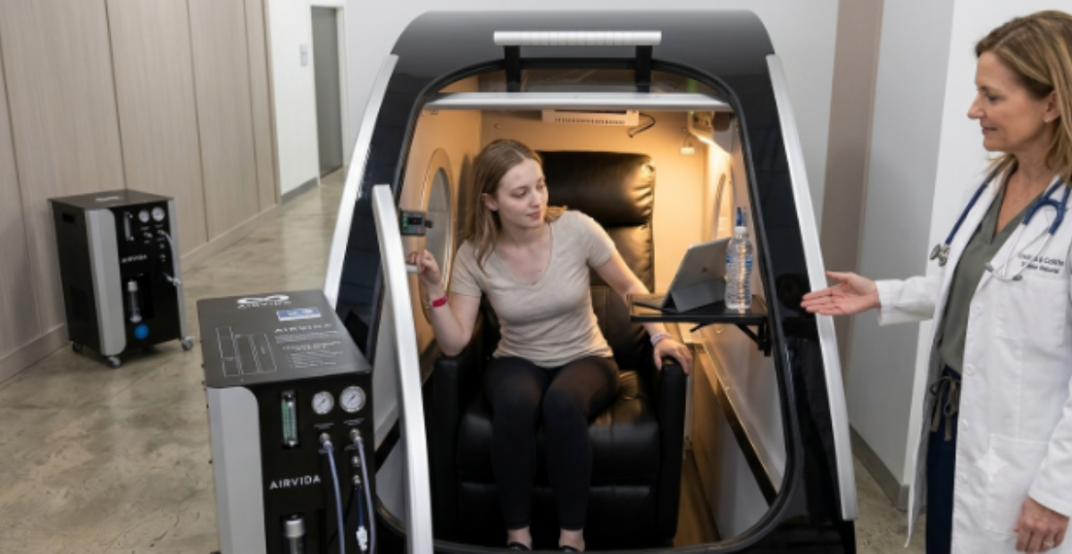 hyperbaric chamber for crohn's disease