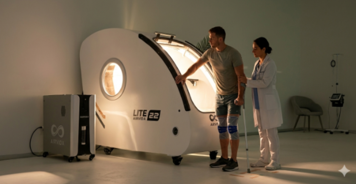 hyperbaric oxygen therapy for ligament damage