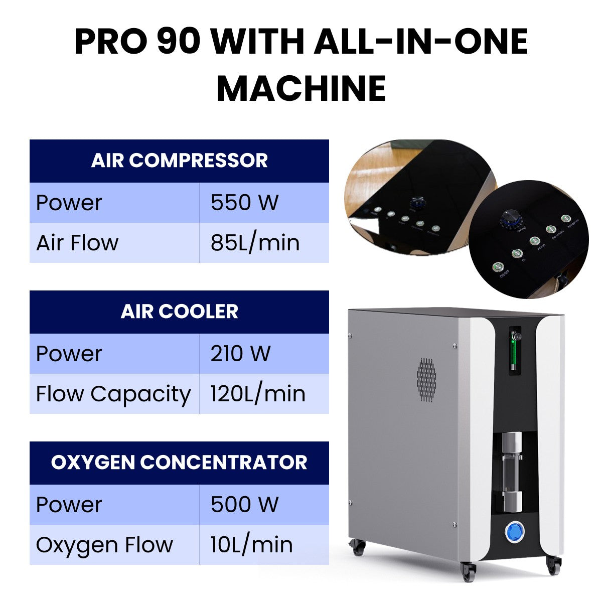 Airvida 1.5 ATA Seated Hyperbaric Recovery Chamber