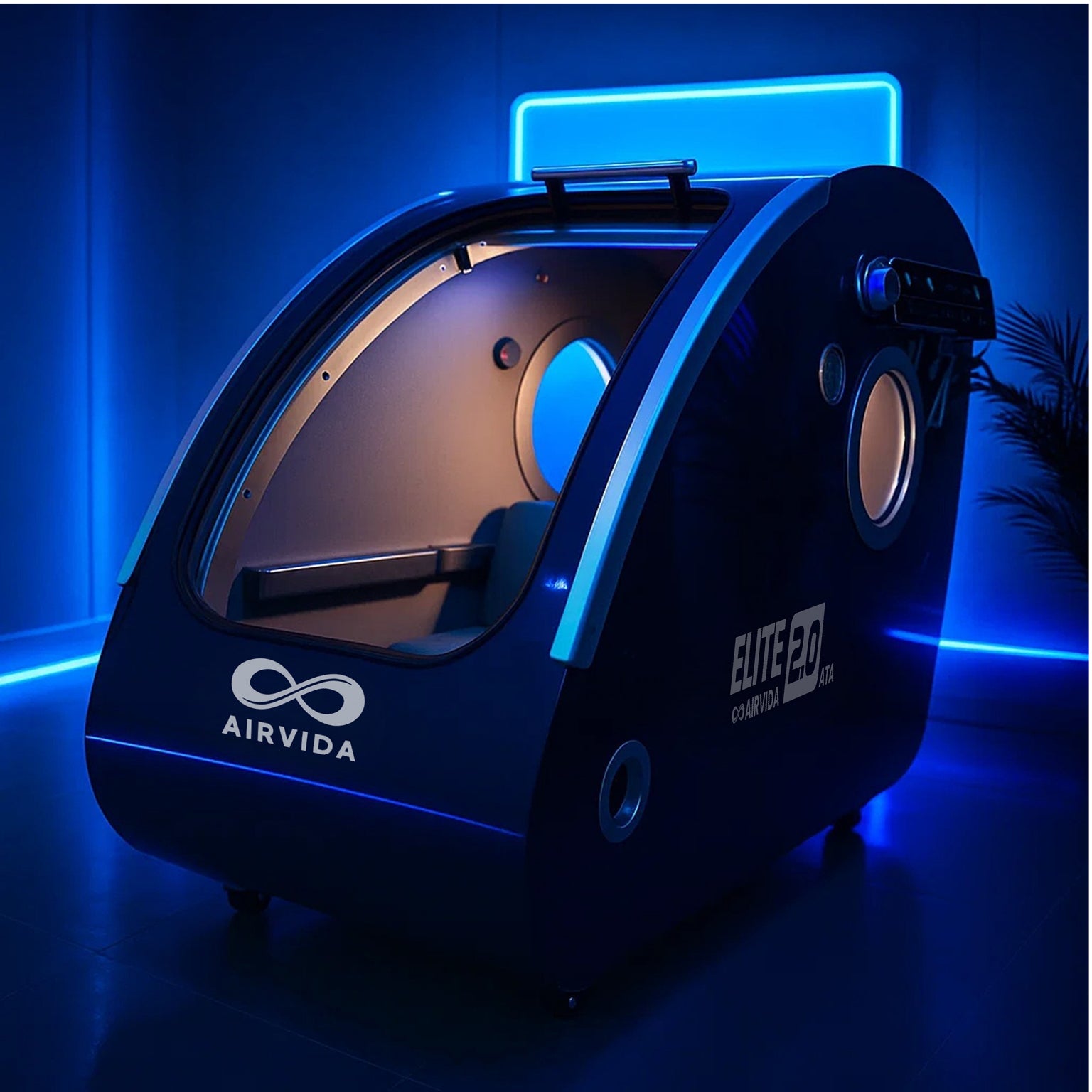 2.0 ATA Hard Shell Sitting Hyperbaric Chamber -Airvida Elite