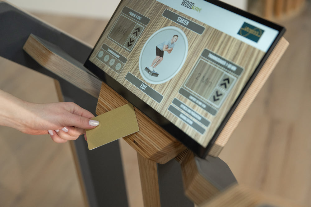 User logins via PIN, card, or wristband