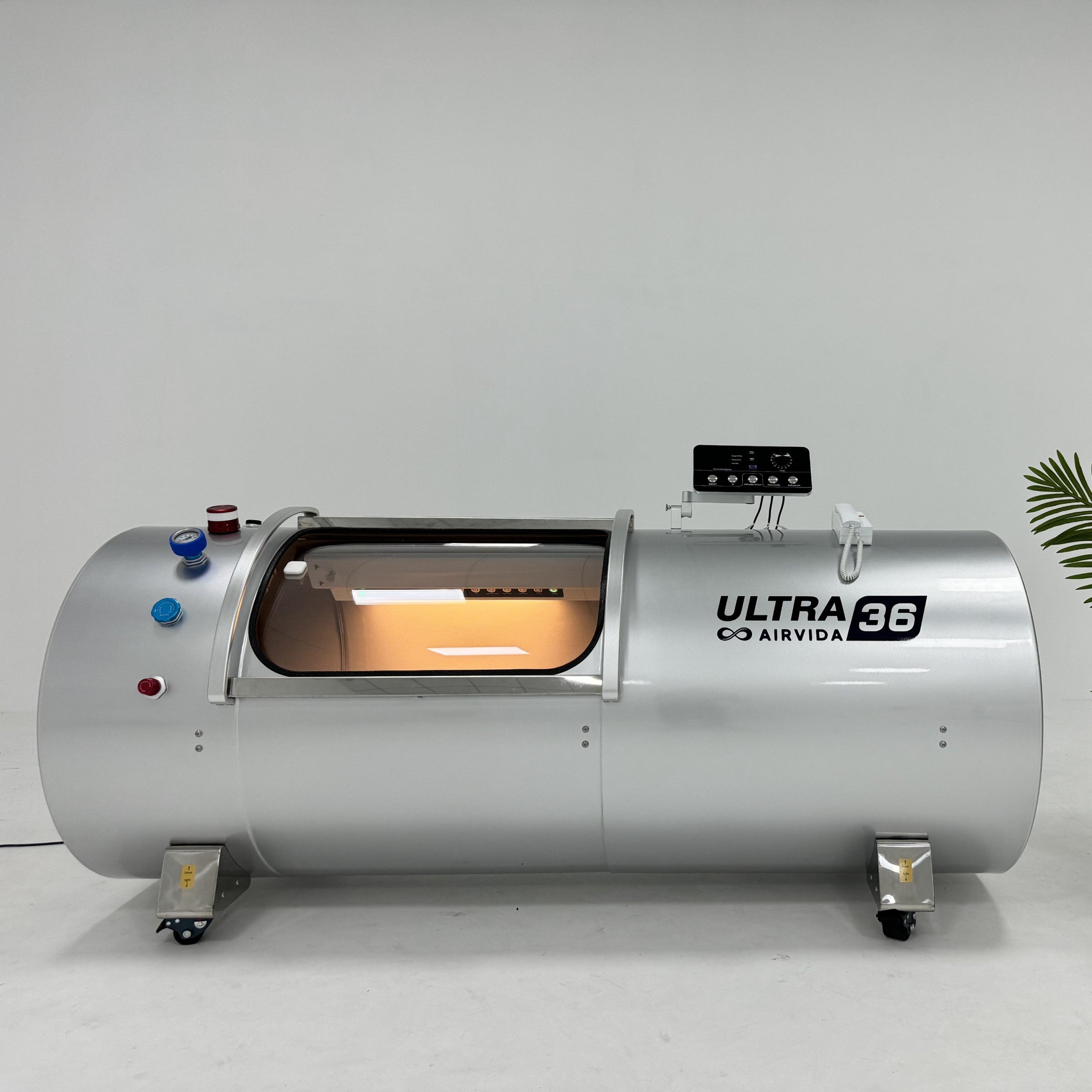 Stainless Steel Laying Hyperbaric Chamber With 1.3 / 1.5 / 1.7 / 2.0 ATA