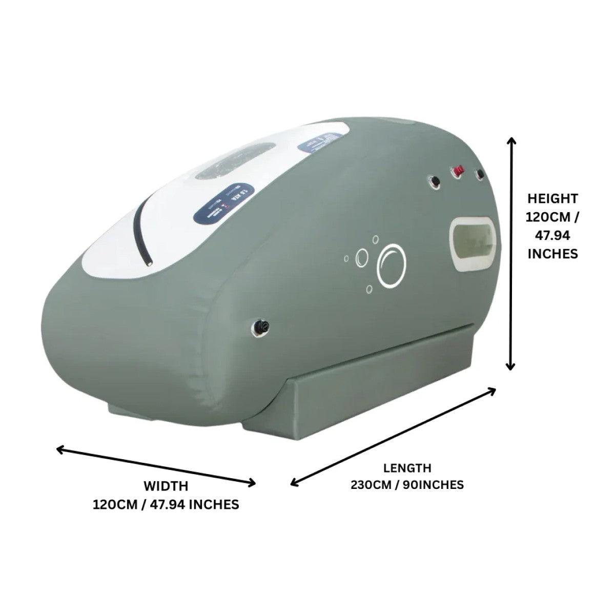 Airvida 1.5 ATA Seated Hyperbaric Recovery Chamber