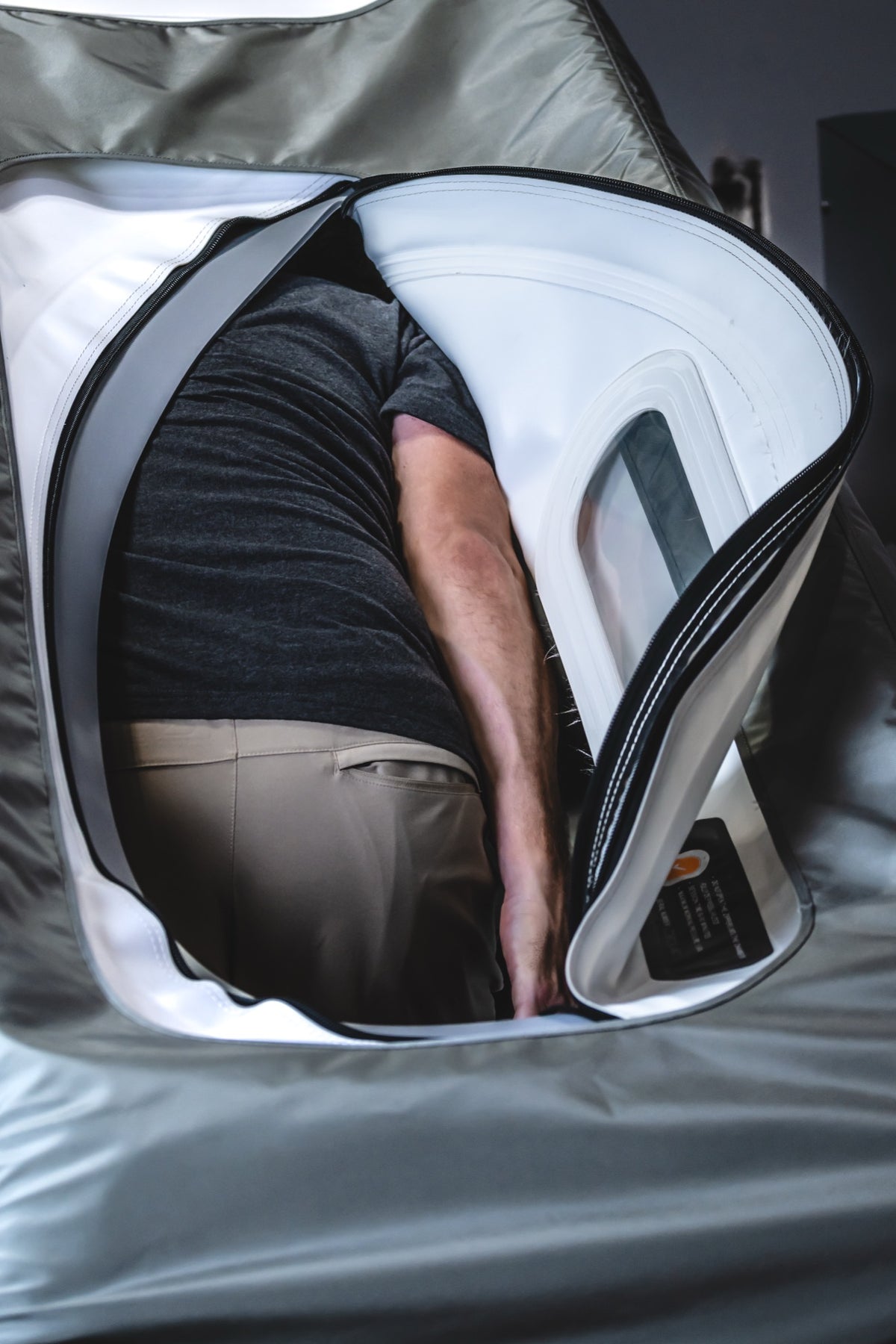 Inside Airvida Pro90 chamber