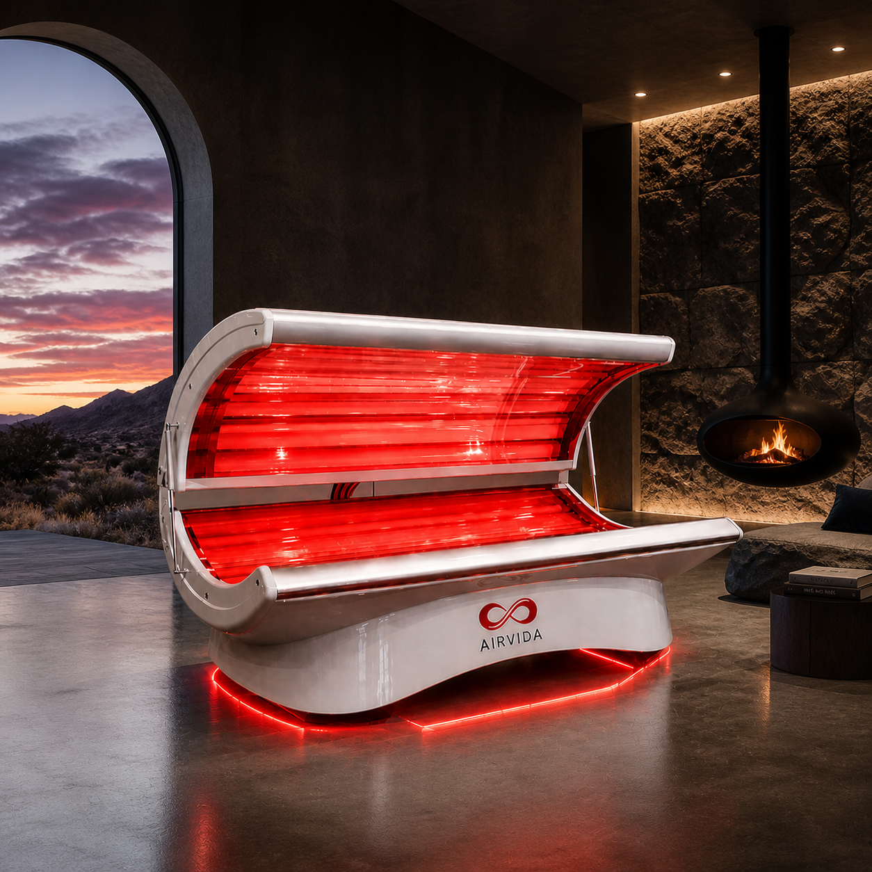 Airvida Aura Red Light Recovery  Bed