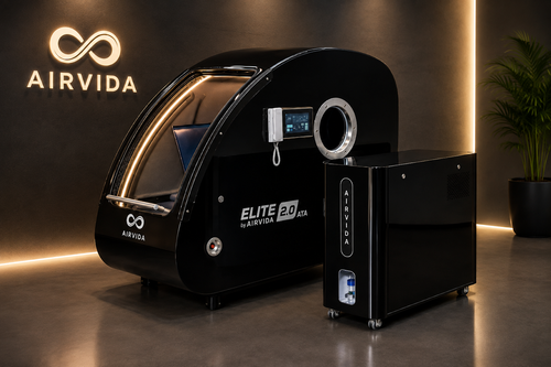 Airvida Elite 1.3-2.0 ATA Hard Shell Sitting Hyperbaric Chamber