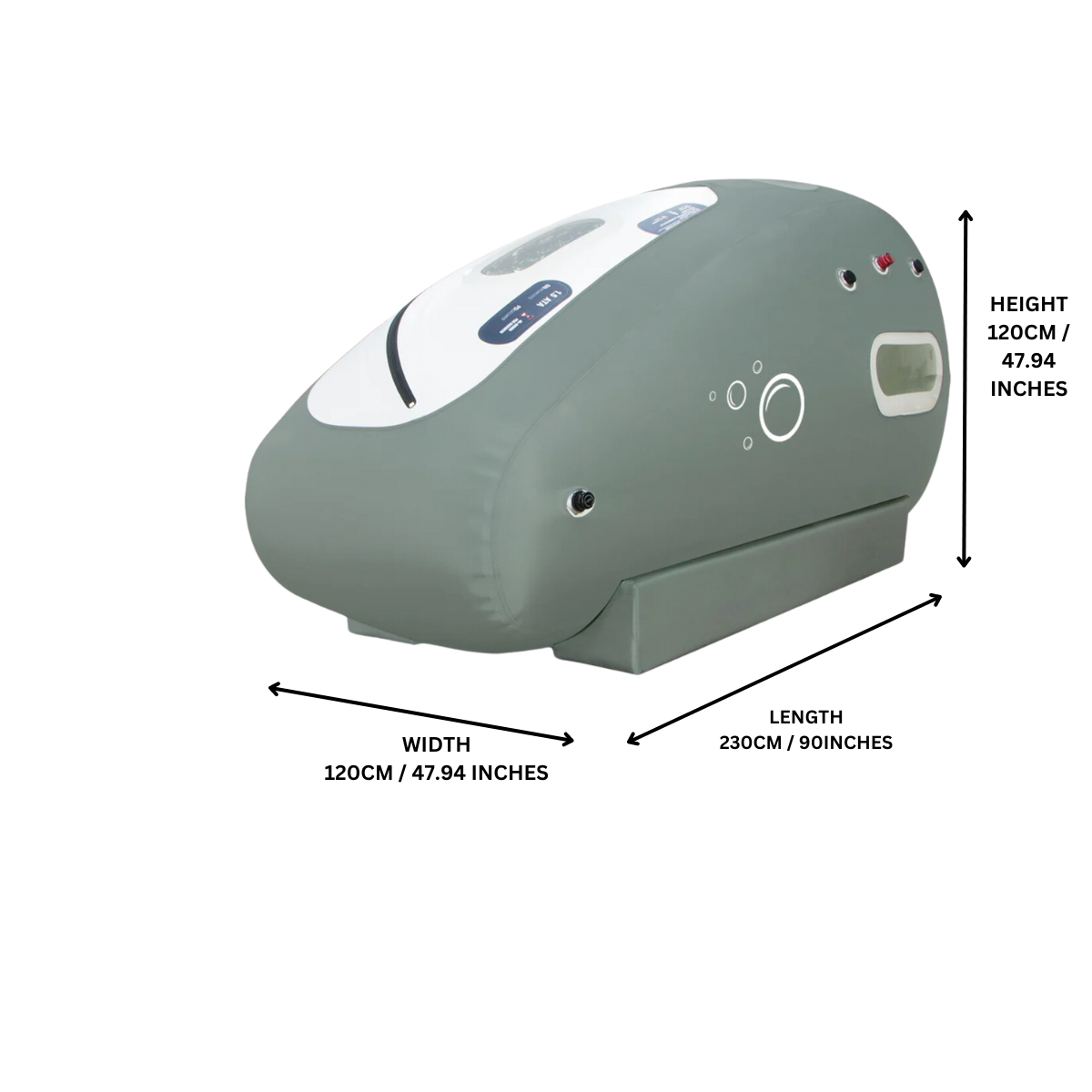 Airvida Pro90 Portable Sitting Hyperbaric Chamber