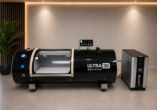 Airvida Ultra 1.3-2.0 ATA Hard Shell Lying Hyperbaric Chambers