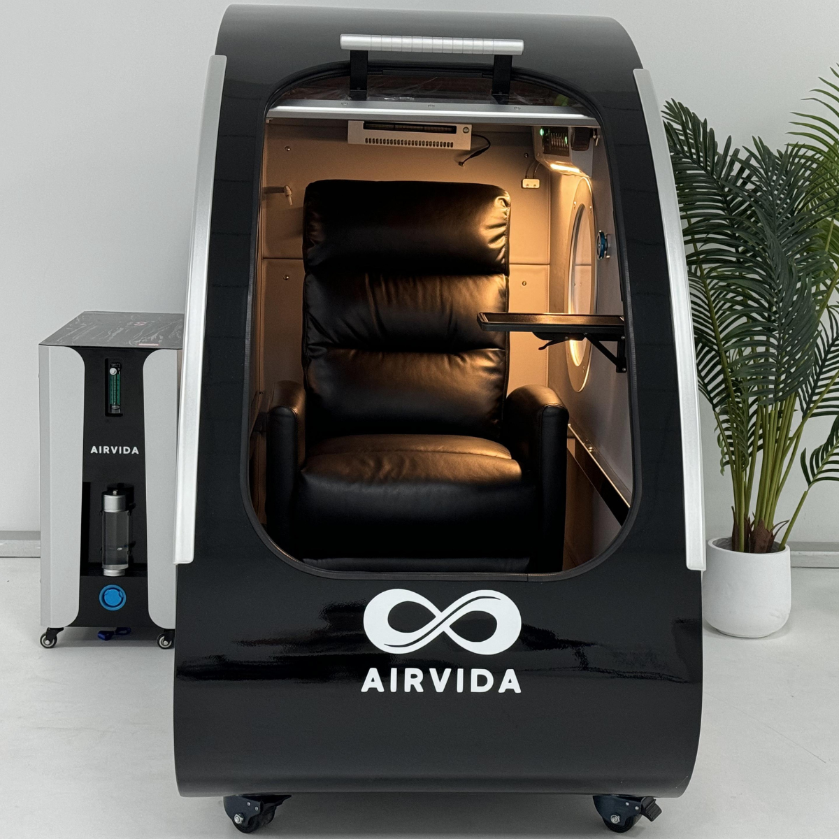 Airvida 2.0 ATA Stainless Steel Hyperbaric Chamber Adjustable to 1.3 / 1.5 / 1.7 / 2.0