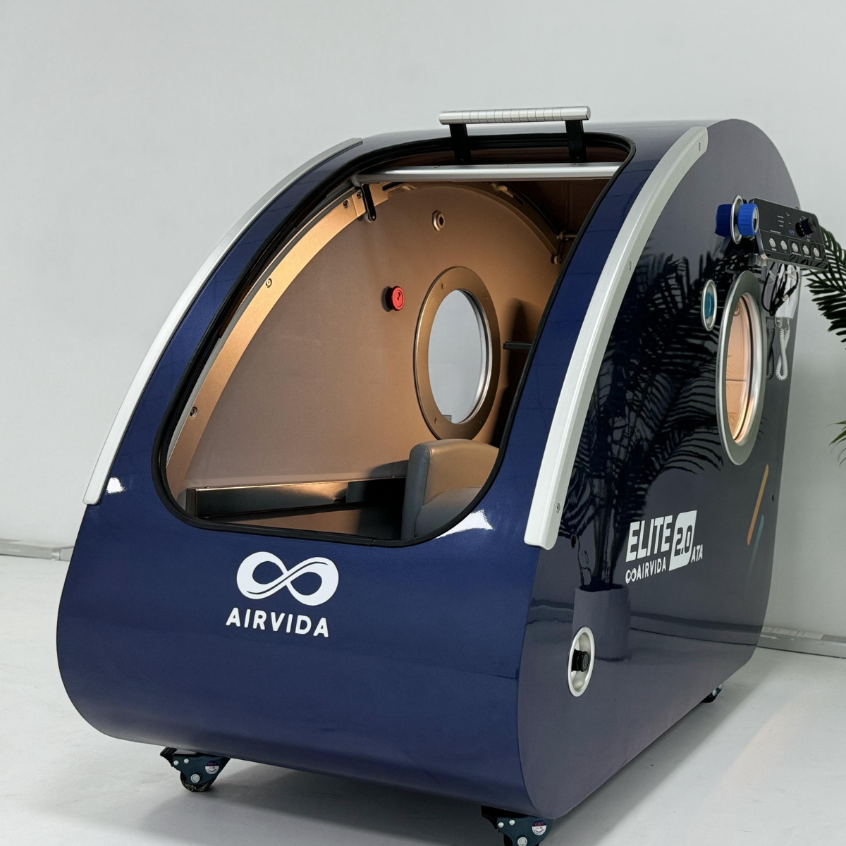 Airvida Elite 2.0 ATA Continual Flow Adjustable ATA 1.3 / 1.5 / 1.7 / 2.0 Hyperbaric Chamber