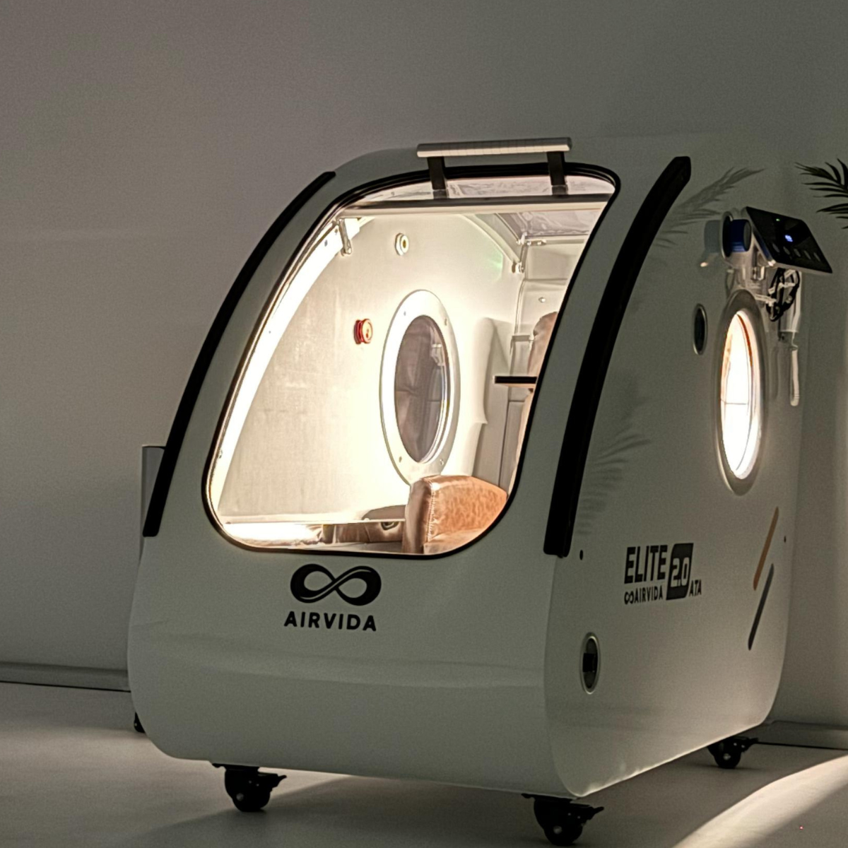 Airvida Elite 1.5-2.0 ATA Hard Shell Sitting Hyperbaric Chamber