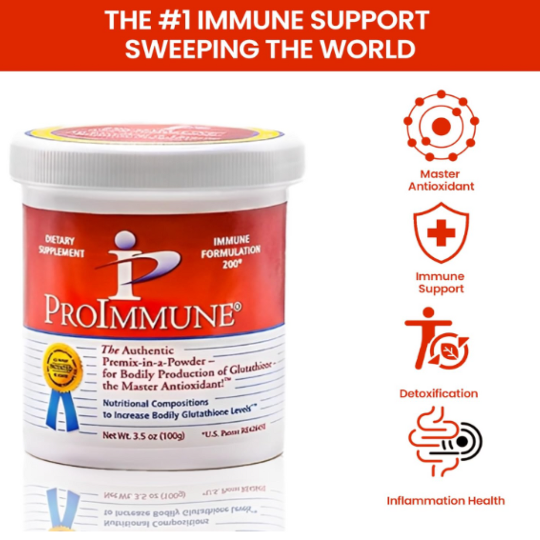 ProImmune Glutathione Precursor Formulation 200 - Airvida Chambers