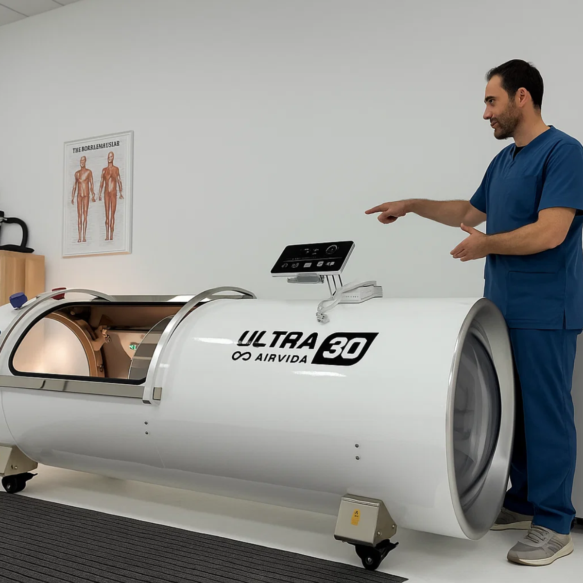 Airvida Ultra 2.0 ATA Hyperbaric Therapy Chamber (1.3 to 2.0)