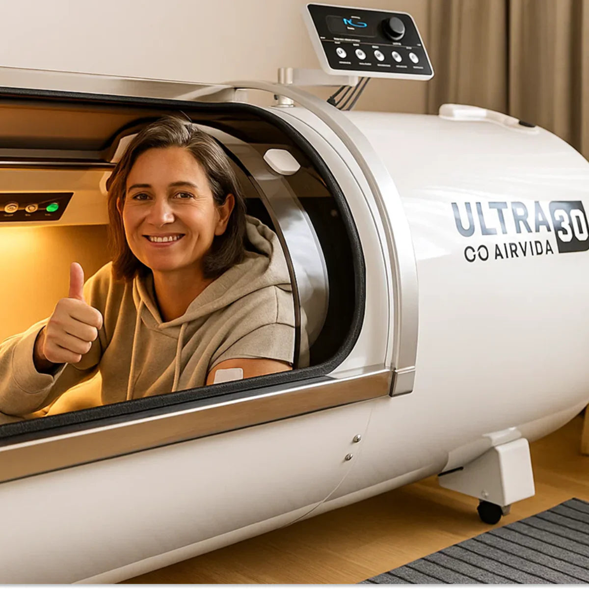 Airvida Ultra Air Pressure Hyperbaric Chamber (1.3 - 2.0 ATA)