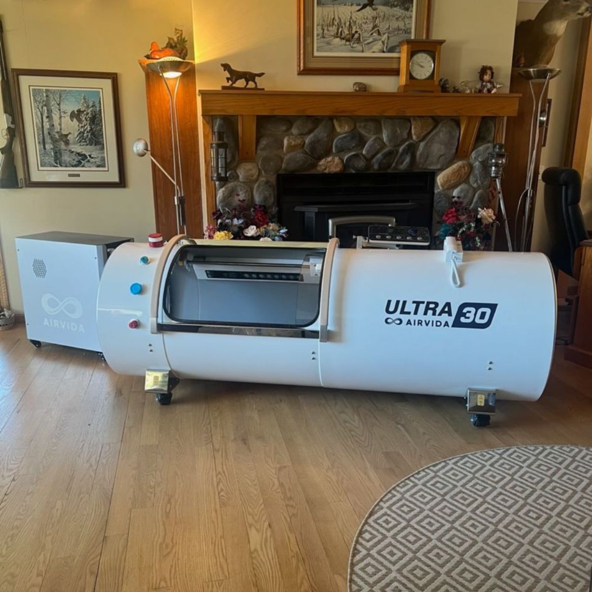 Airvida Hard Shell Laying Hyperbaric Chamber With 1.3 / 1.5 / 1.7 / 2.0 ATA