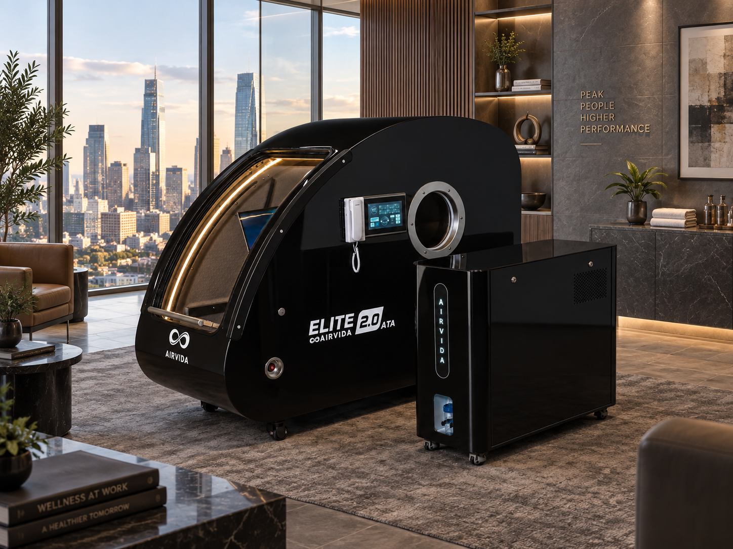 Airvida Elite 2.0 ATA Continual Flowing Therapy Chamber