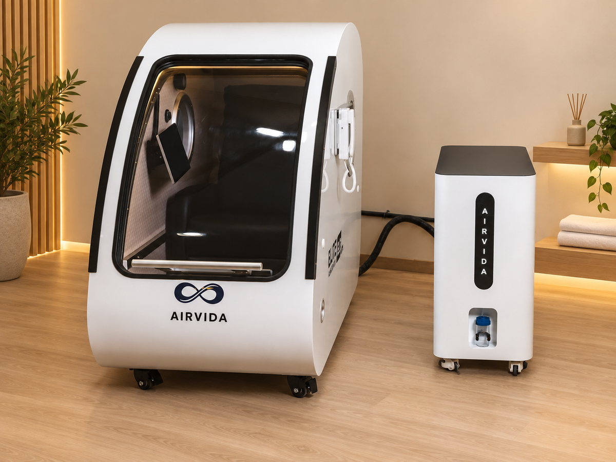Airvida Elite 2.0 ATA Continual Flow Adjustable ATA 1.3 / 1.5 / 1.7 / 2.0 Hyperbaric Chamber