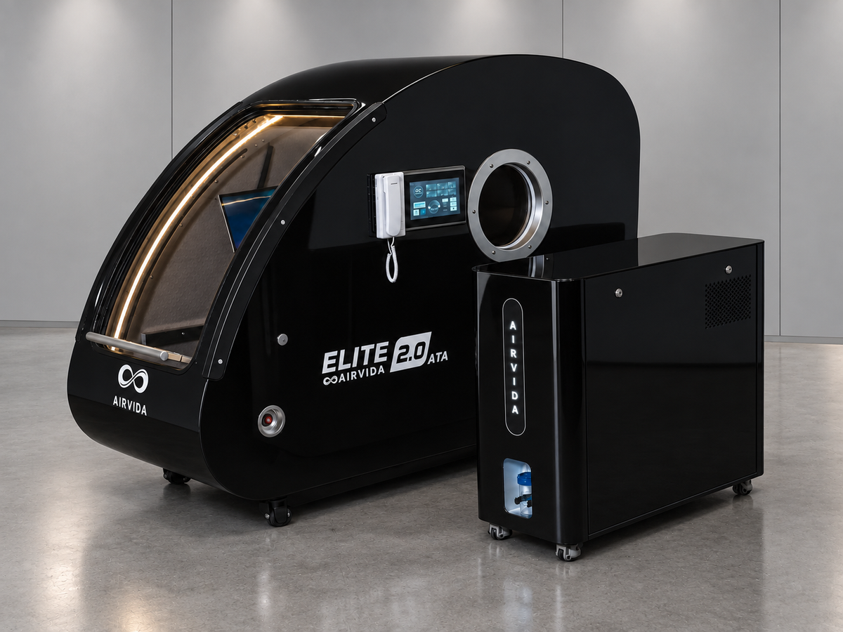 Airvida Elite 2.0 ATA Hard Shell Hyperbaric Chamber Adjustable From 1.3 / 1.5 / 1.7 / 2.0