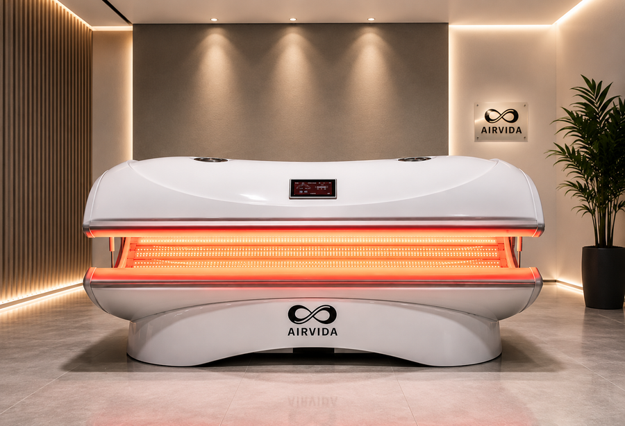 Airvida Aura Red Light Therapy Bed For Home & Clinical Use