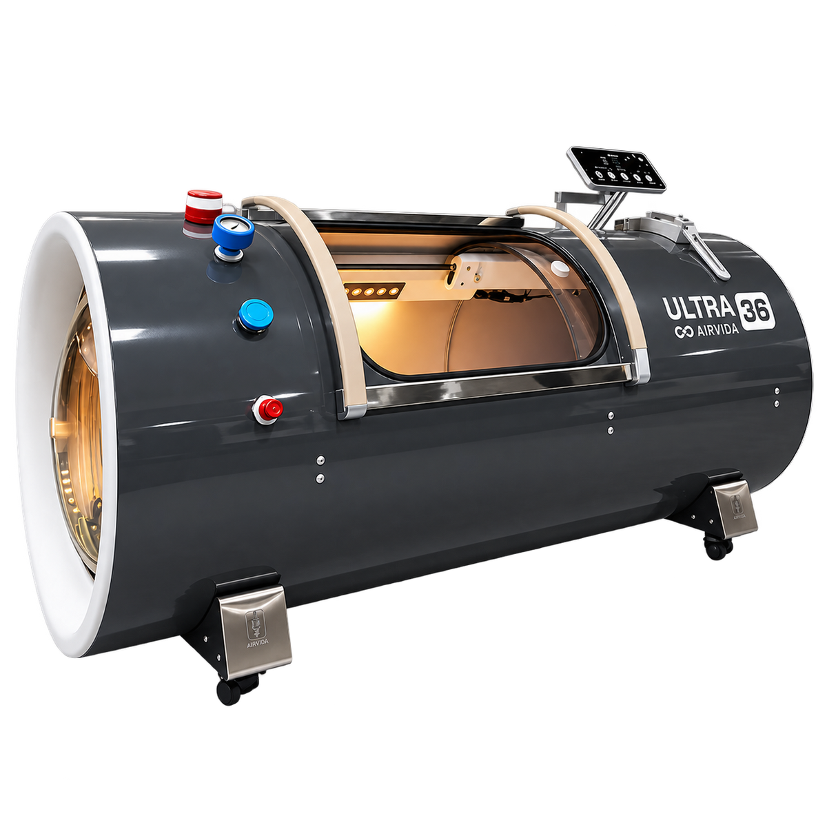 Airvida Ultra  1.3-2.0 ATA Hard Shell Lying Hyperbaric Chambers