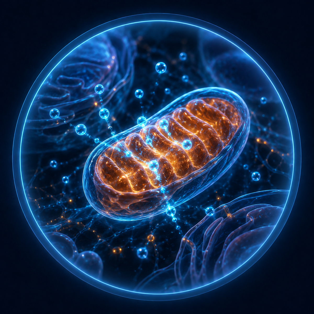 Cells using oxygen for energy production